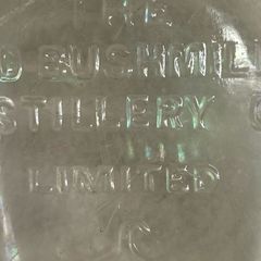 Bushmills Whiskey Bottle