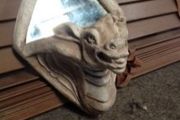 Halloween Gargoyle c/w Mirror Handmade Bespoke Design