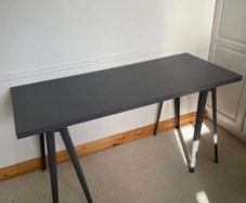 Grey Ikea Desk