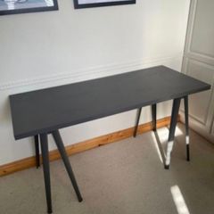 Grey Ikea Desk