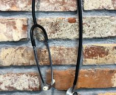 vintage stethoscope