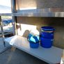 Stainless steel prep table Image 3