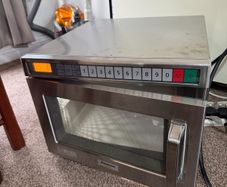 Panasonic programmable microwave