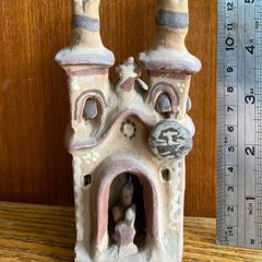 Peruvian folk art church