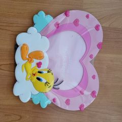 Retro Tweety photo frame and photo holder brand new
