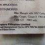Austin / Morris air filter. Image 2