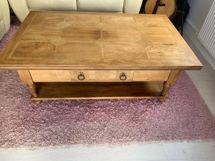 Solid Oak Coffee Table