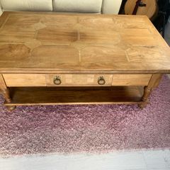 Solid Oak Coffee Table