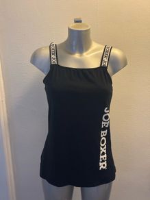 Joe Boxer Black stretchy top size UK16 EU44 Postage included