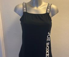 Joe Boxer Black stretchy top size UK16 EU44 Postage included