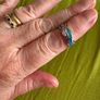 10ct white gold ring Image 6