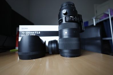 Sigma 70-200mm f20.8 DG OS HSM Lens
