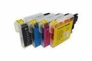 1 Set of  Compatible Ink Cartridges for Brother LC980 &amp;LC1100