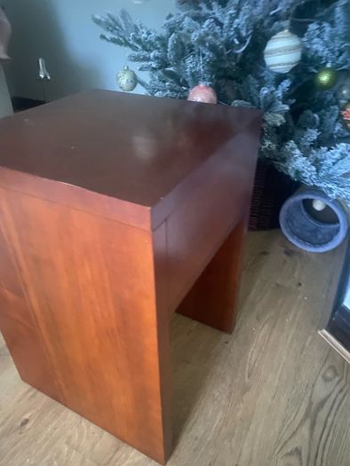 Solid wooden cabinet coffee table locker