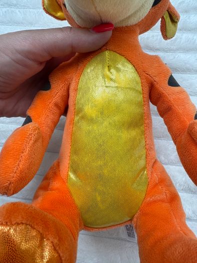 Disney TY Tigger Sparkle Plush approx. 10 Used Please see pictures