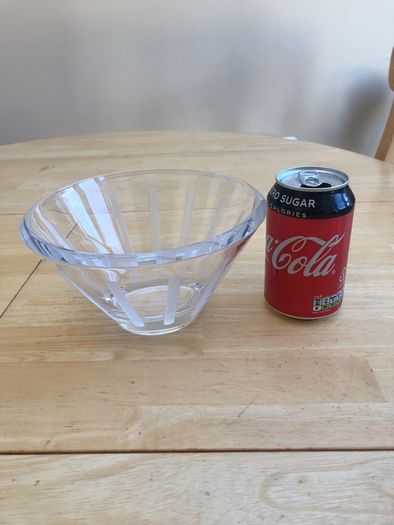 Wedgewood Vera Wang Crystal Bowl