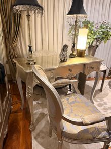 French style occasional chair or vanity table  same as new