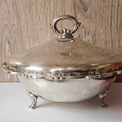 Vintage  Oneida Silverplate Casserole Dish