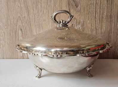 Vintage  Oneida Silverplate Casserole Dish