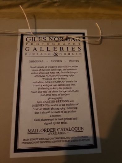Giles Norman original print signed by the artist Donehy & Nesbitt pub picture