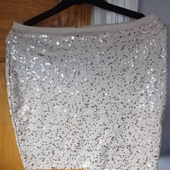 H&M Sequins Mini Skirt