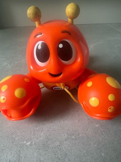 Little tiles pull along lobster
