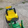 John Deere ride on toy tractor Image 3