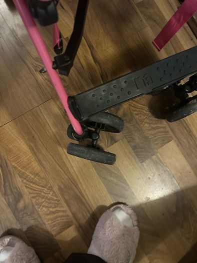 pink stroller