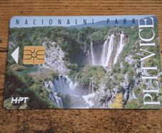 Croatia Phonecard "Plitvice National Park", used, 1994, 50 Units - free standard postage