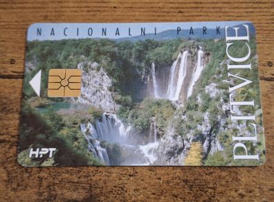 Croatia Phonecard "Plitvice National Park", used, 1994, 50 Units - free standard postage