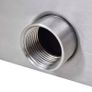 Rectangular Waterfall Pool Fountain Stainless Steel 150 cm Image 5
