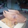 Large vintage hardwood koi carp planter Image 5