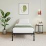 Metal Single Bed Frame with Underbed Storage and Steel Slat Support - Easy Assembly, Noise Free - 35.5cm High Image 3