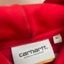 Carhartt WIP Hoodie (red) Image 3