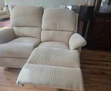 reclining two seater sofa