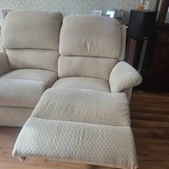 reclining two seater sofa