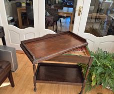Vintage Card Table/ Tea Trolley/ Portable Shelving