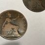 1900  queen Victoria penny x 3 Image 2