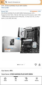 msi b760 gaming plus WiFi