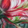 Original acrylic painting   -  "Tulip " Image 7