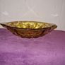 Antique amber glass bowl Image 2
