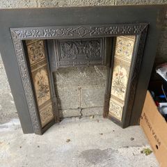 cast iron fireplace