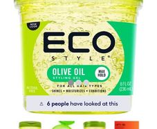 eco hair gel x 2