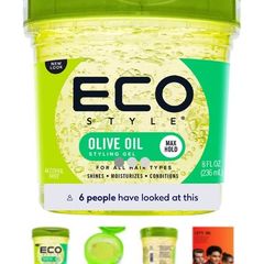 eco hair gel x 2