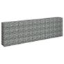 Gabion Raised Bed Galvanised Steel 270x30x90 cm Image 3