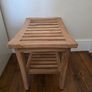 Solid Teak Shower/Spa Bench Image 3