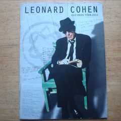 Leonard Cohen 2013 European Concert Tour Programme