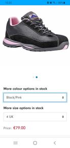 women's safety shoes