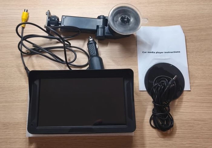 Portable Car Media Display