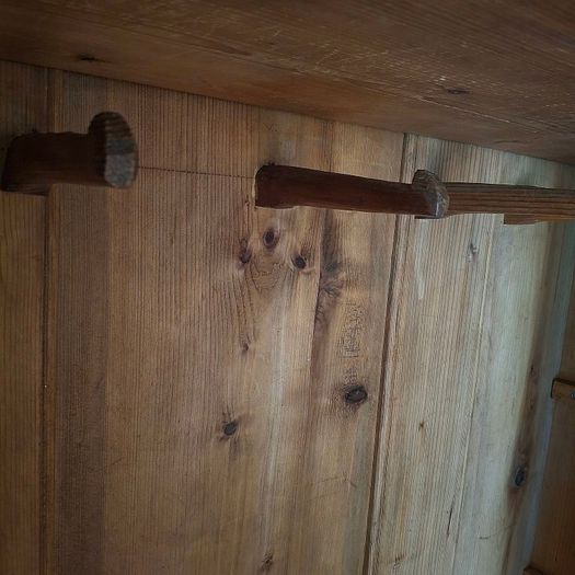 18th Century Folk Art Marraige Wardrobe